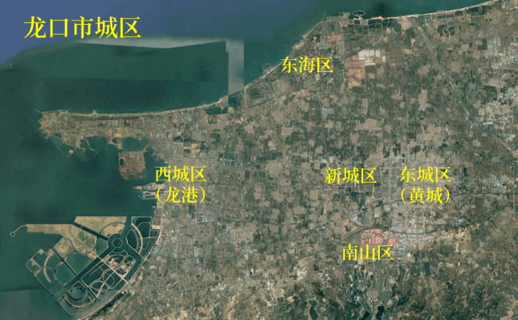 北海、南海、东海、西海岸都在山东，凑齐了