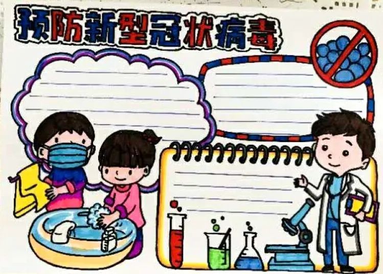 疫情防控手抄报图片大全