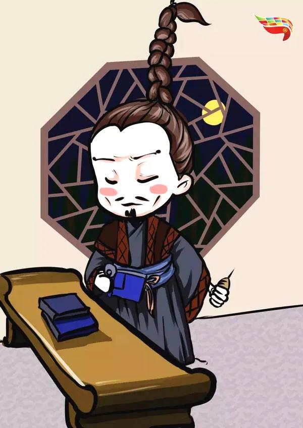 悬梁刺股的故事