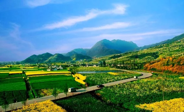 当神秘的北纬30°划过苍溪，有一种绿水青山叫“九龙山”